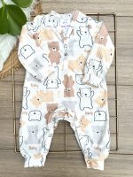 macacão, macacão ursinho, macacão estampado, macacao canelado