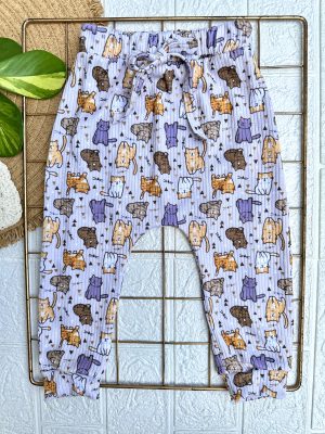 calça, calças, calça canelada, calça estampada