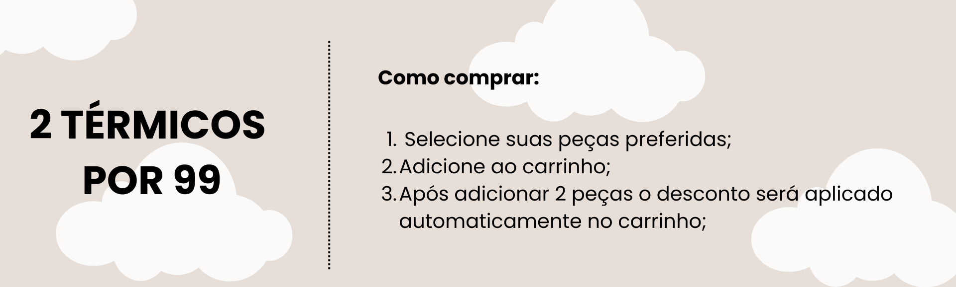 Banner de instrução – desktop